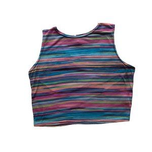 BooHoo Funky Crop Top Size 8